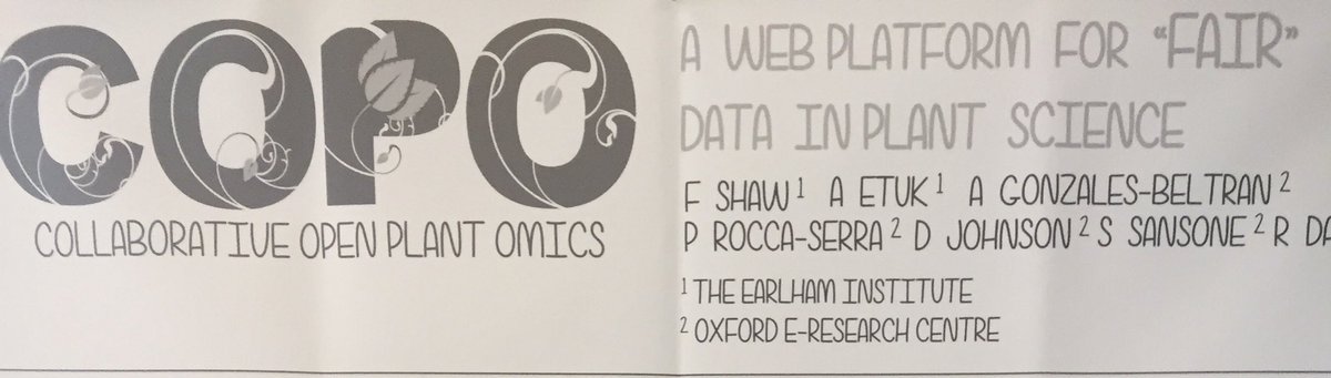 johnfonner's tweet photo. I don't see @froggleston at #BOSC17, but I see a nice poster on his COPO work: https://t.co/Wn7EVKykON