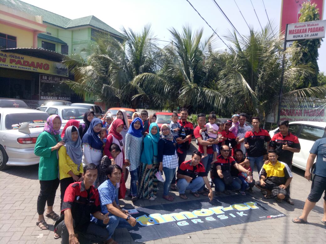 Halal bihalal Timorer #Gresik yang penuh tawa canda dari beragam latar belakang profesi.