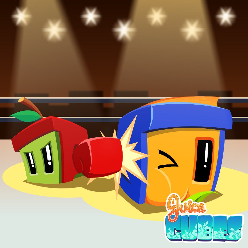 JuiceCubes's tweet photo. Hit me with you best shot! Reach the last level on the sport event today! https://t.co/4AiwXuKajd