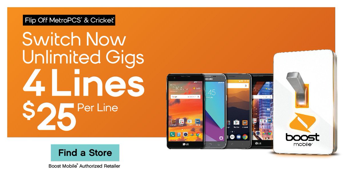 BoostMobileLOC's tweet image. Sit in the same room as your friends &amp;amp; family without talking, but for cheaper now! Don't miss out! Switch today! #boostmobile