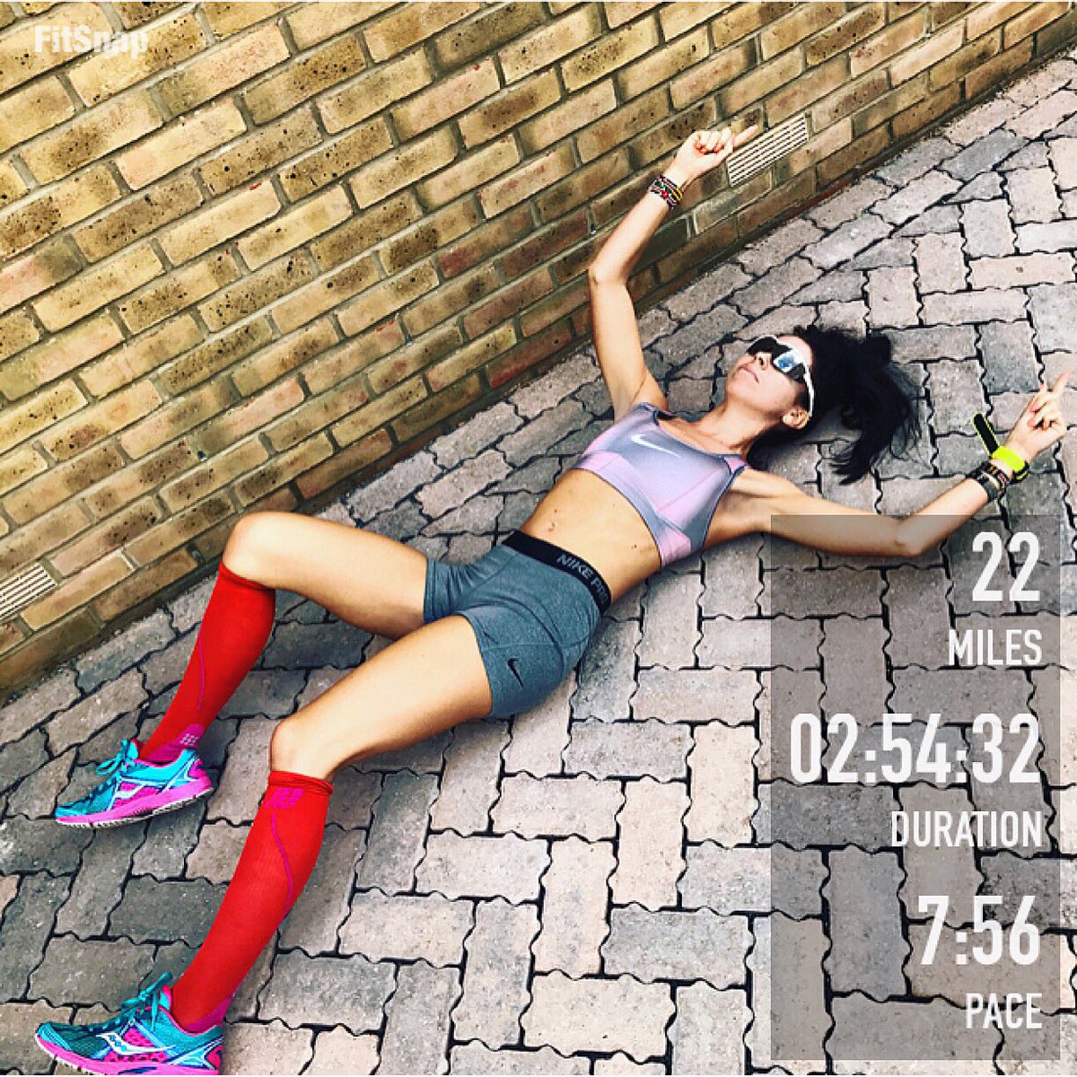 22 miler in the bank. 81.35 miles for the week #UkRunChat #givemefood