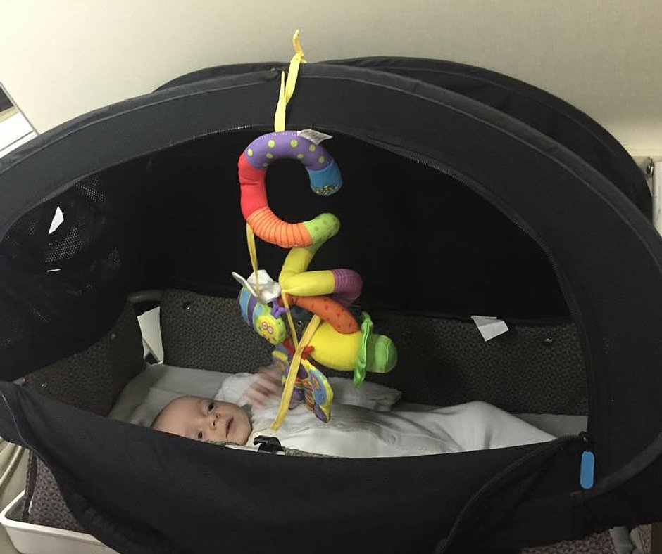 _cozigo's tweet photo. Baby Danica enjoying the CoziGo on a Fiji Airways flight! #fijiairways #cosigo #bassinetcover #flyingwithbaby #travel #travelmadeeasy https://t.co/dEvAUHsfBr