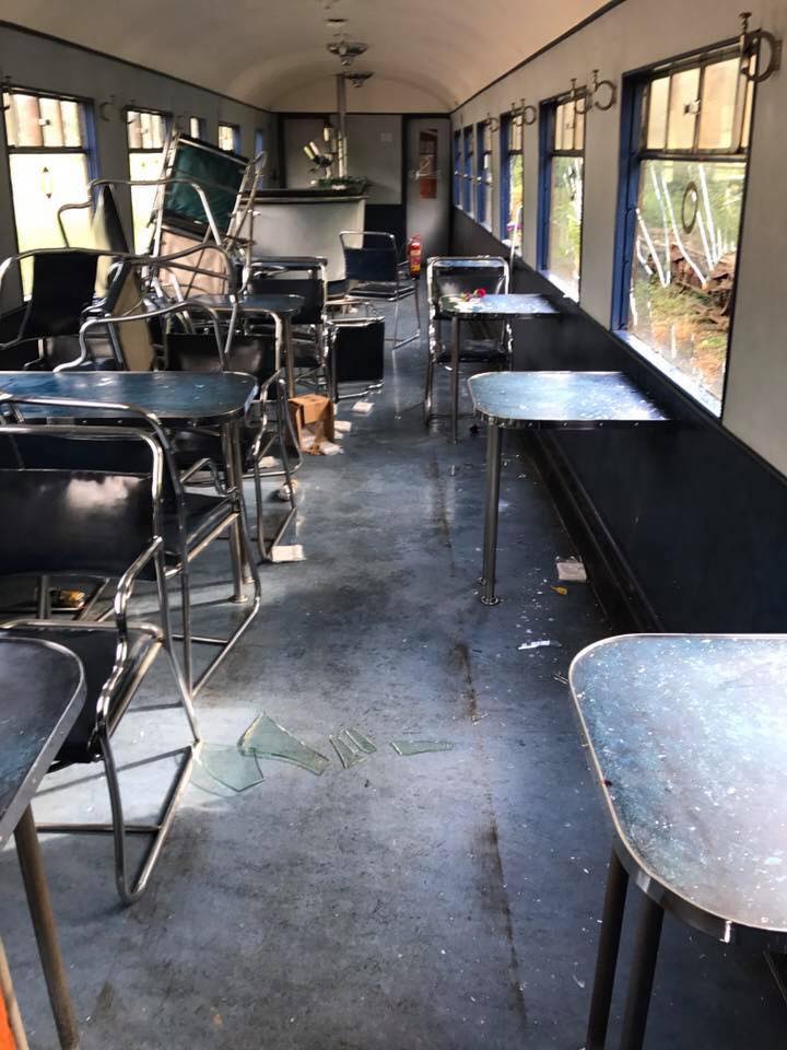 In the early hours of Sunday 23rd July 2017, our historic teak carriages were deliberately vandalised. nymr.co.uk/news/heartbrea…