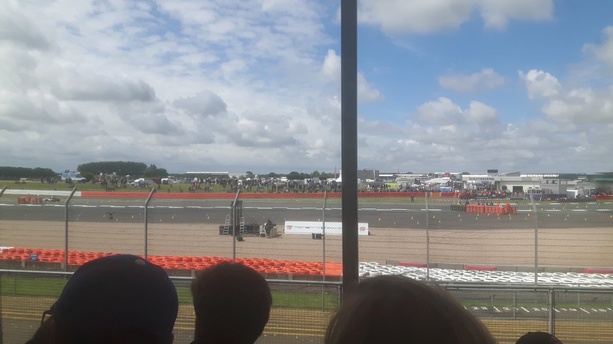 JFDMID's tweet photo. Great view from the stands this morning @FormulaStudent @SwanseaRacing https://t.co/2nqIvtE5a1
