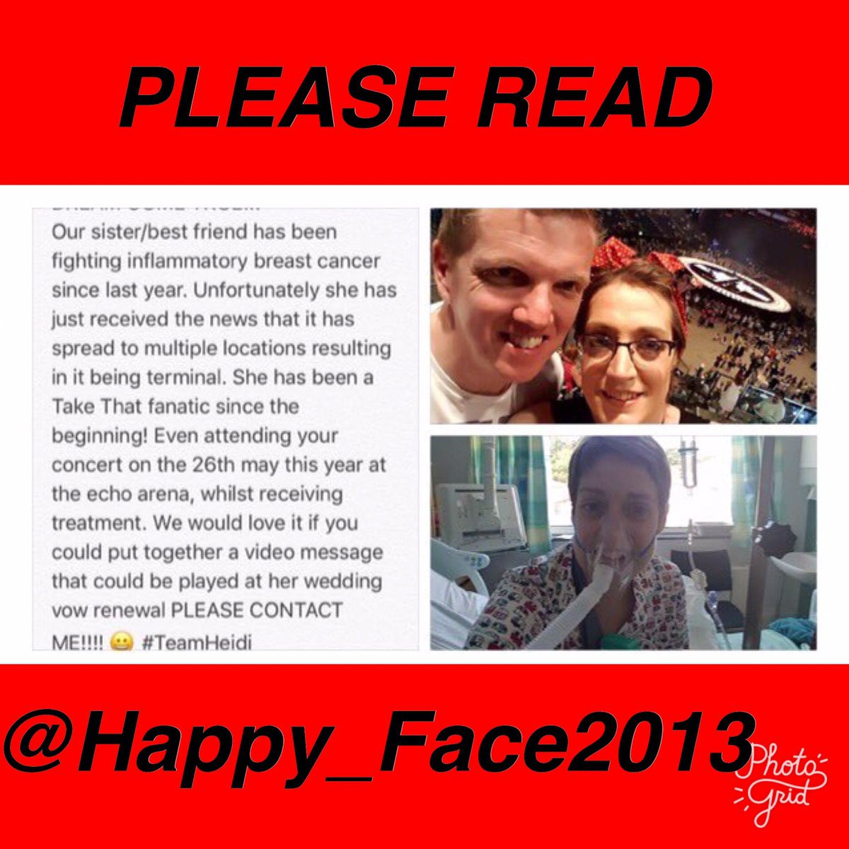 #GBarmy doing what they do best &amp; showing support #heidi
<a href="/GaryBarlow/">Gary Barlow</a> <a href="/HowardDonald/">Howard Donald</a> <a href="/OfficialMarkO/">Mark Owen</a> Pls join us &amp; support 
@Happy_Face2013 
❤❤