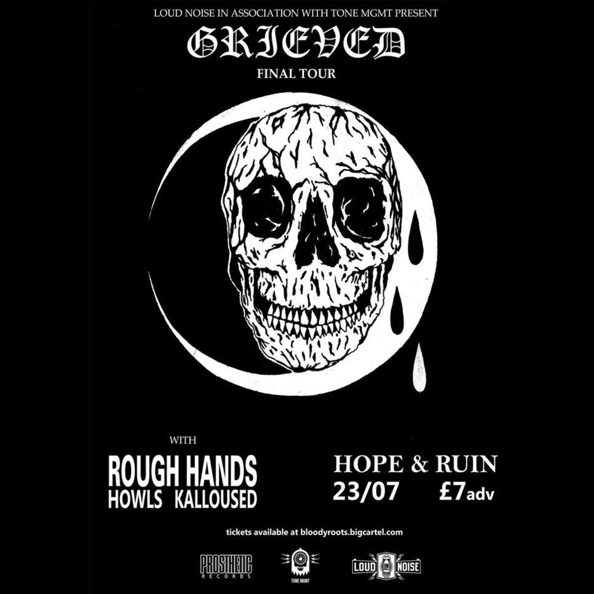RoughHandsUK's tweet image. Brighton, tonight w/ @grievedhc @HowlsOfficial &amp;amp; @NegativeMHC (replacing Kalloused) @thehopeandruin