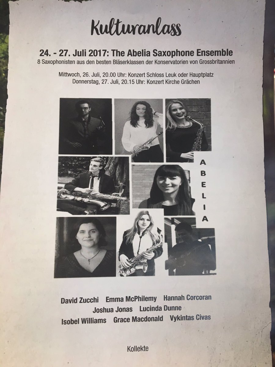 AbeliaSax's tweet image. This is happening tonight in Schloss Tannefels, Switzerland! Watch this space for updates of our current tour. #Abelia #saxophone #tour