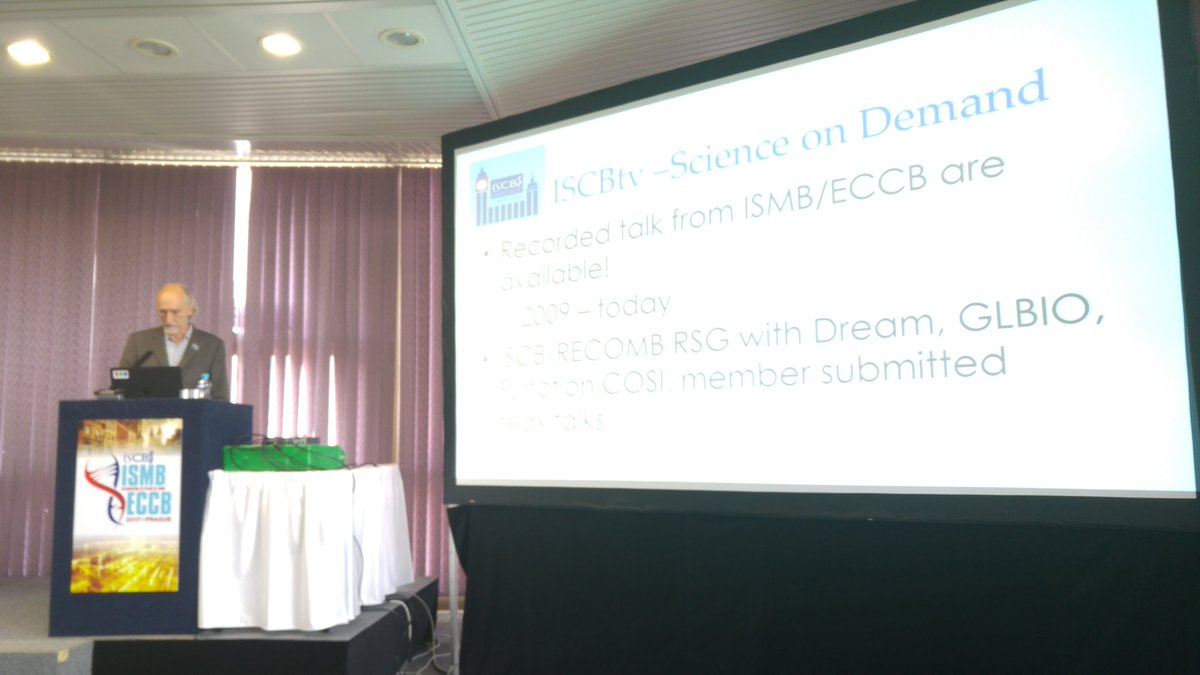 iscb's tweet photo. ISMB/ECCB recorded talks since 2009 are available for ISCB members at ISCBtv https://t.co/qbL0rpijHY #ismbeccb https://t.co/tq685DbWa7