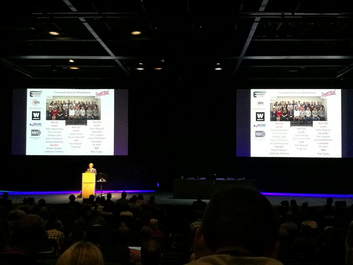 ASTascini's tweet photo. Sheena Radford, Petra Schwille, Sarah Rauscher and Anna Peacock: 4 great examples of #WomeninSTEM at #Biophysics2017! Amazing talks! https://t.co/8gP764jdG3