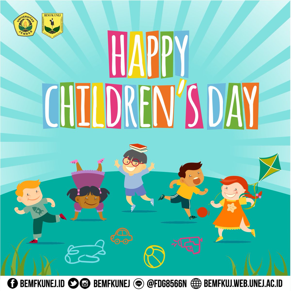 [HARI ANAK NASIONAL]
Sebagai bentuk dukungan terhadap generasi-generasi penerus bangsa Indonesia.
#bemfkunej
#kabinetinspiratif