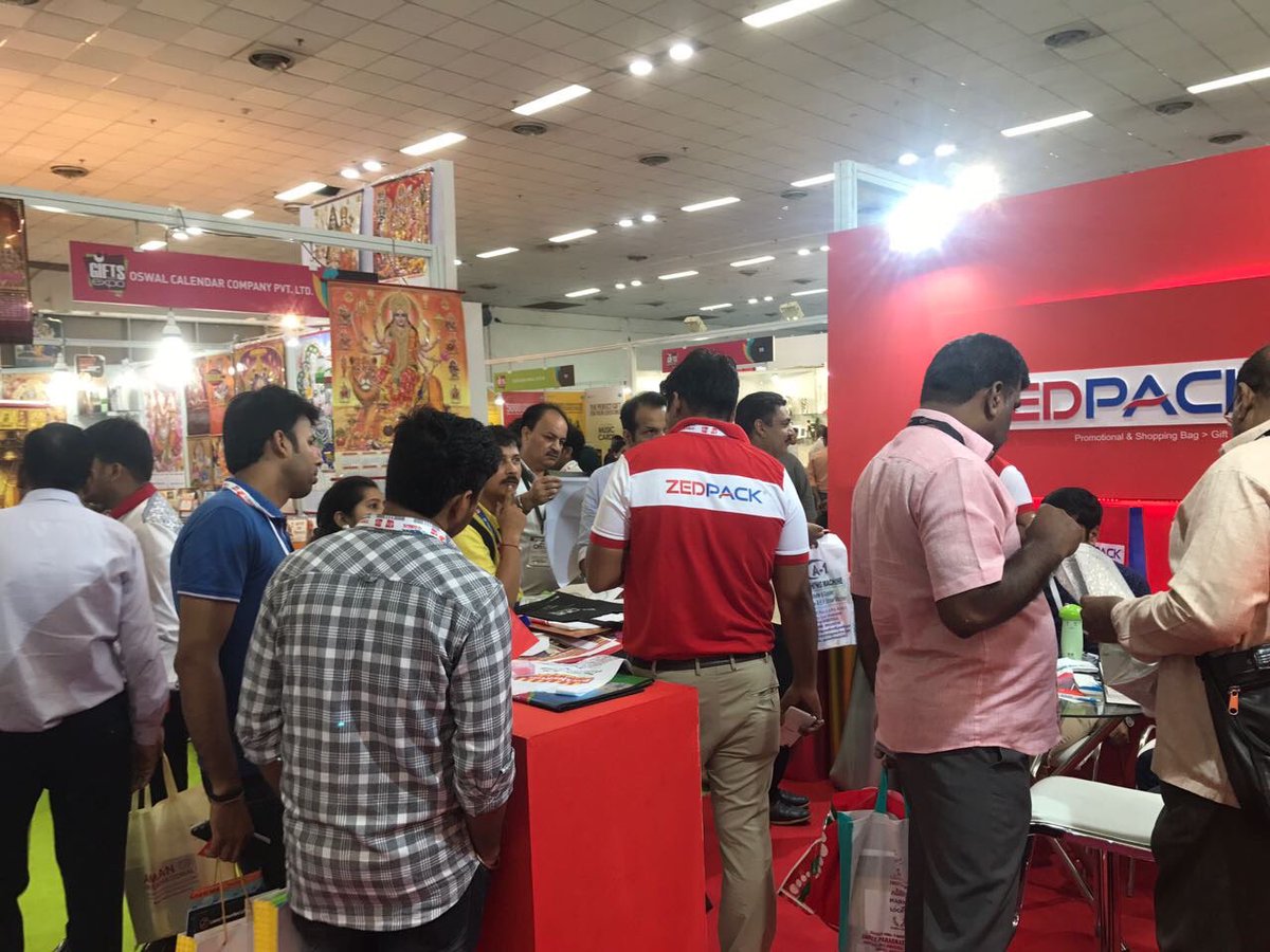 zedpack's tweet photo. Gift expo delhi show 2nd day #zedpack https://t.co/3mppFs82cg