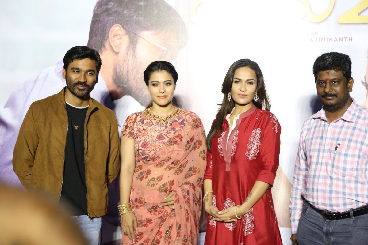 ChennaiTimesTOI's tweet photo. Check out the pictures from #VIP2PressMeet at Hyderabad @dhanush
@KajolAtUN @soundaryaarajni @Amala_ams https://t.co/5zXIGKzawC