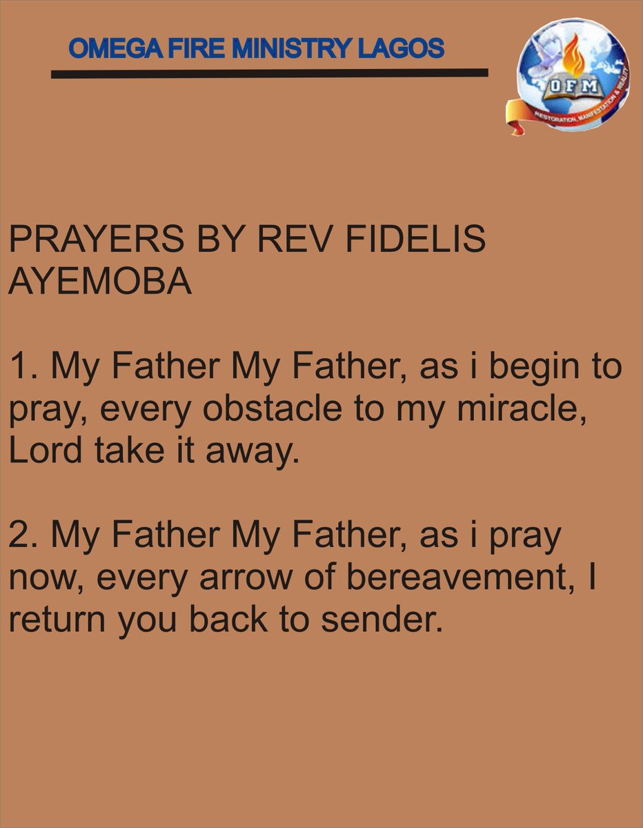 ofmlagos's tweet photo. #LiveServiceWithRevFidelisAyemoba
#9SundaysofDivinePossibilities
#SundayJuly23 #2017
#TaggedGodCan https://t.co/z27DiLl9pf