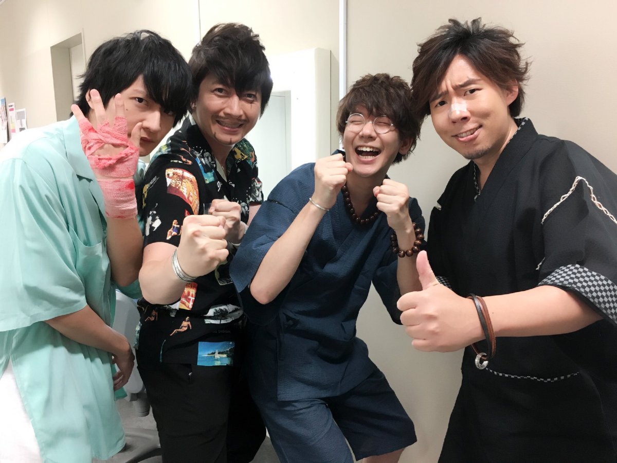 花江 夏樹 集合写真撮る時間がなかったのですがその場にいた皆さんと一枚