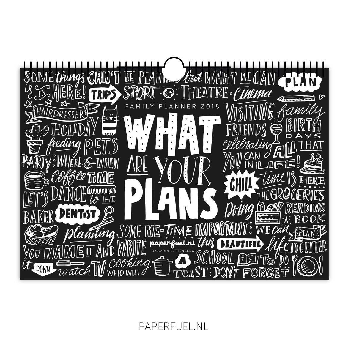 The new family planner is in!! With 53 weekpages, 98 stickers. So no more excuses for forgetting anything! ;-) paperfuelstore.nl/a-49050402/fam…