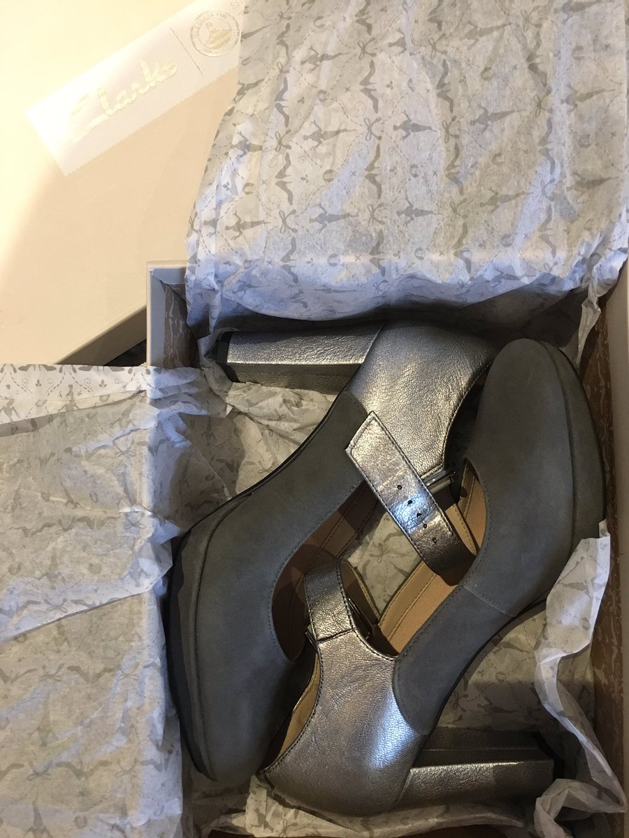 RuthEdwards101's tweet photo. #shoemonth day 23: culmination of #sparkleweek - check out these new beauties from @clarksshoes sale!!! https://t.co/cJxLGtyBB8