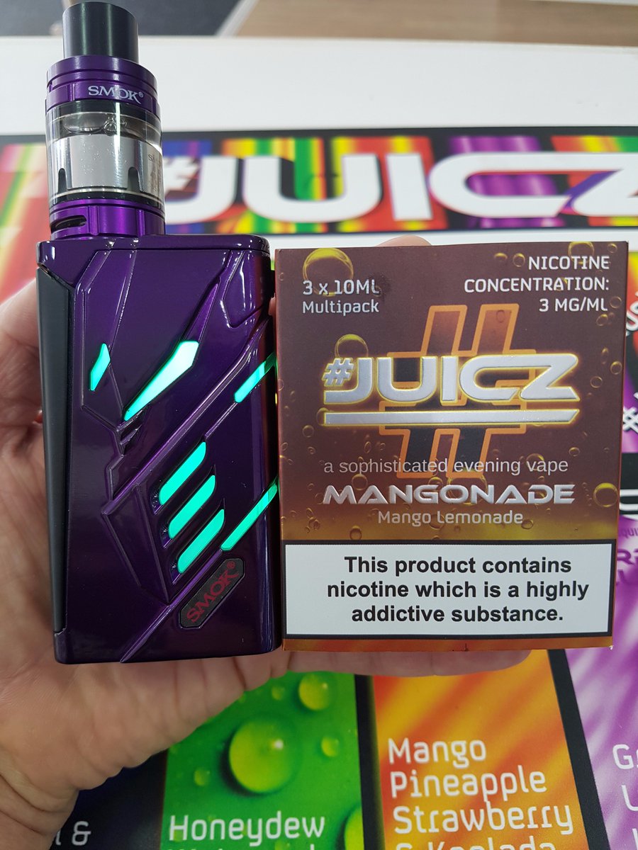 SWITCHecig's tweet photo. Smok T Priv in store now
Paired up with super smooth #Juicz for a winning combination
18+ Adults Only #Juicz #Smoktech #vape https://t.co/7NXGf9OAho