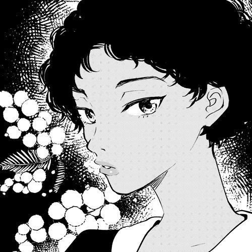 コミティアで出す予定の百合漫画の子 