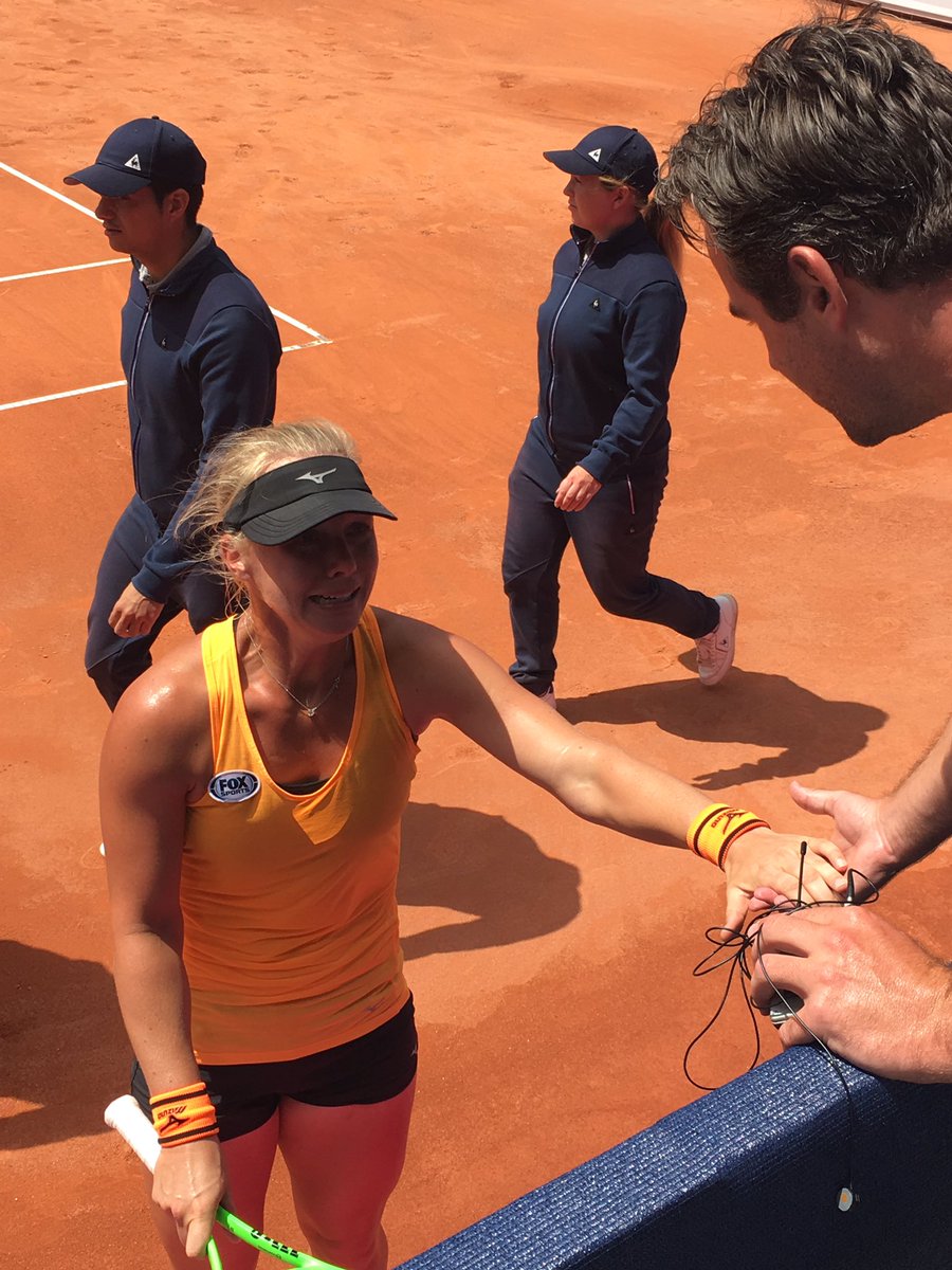 WTA_Lausanne's tweet photo. Tears of happiness, tears of a #champion. Congratulations @kikibertens! Well deserved! 
🏆🏆🏆

#WTAGstaad #thegirlsarebackinthealps https://t.co/GpBSWxlpQI