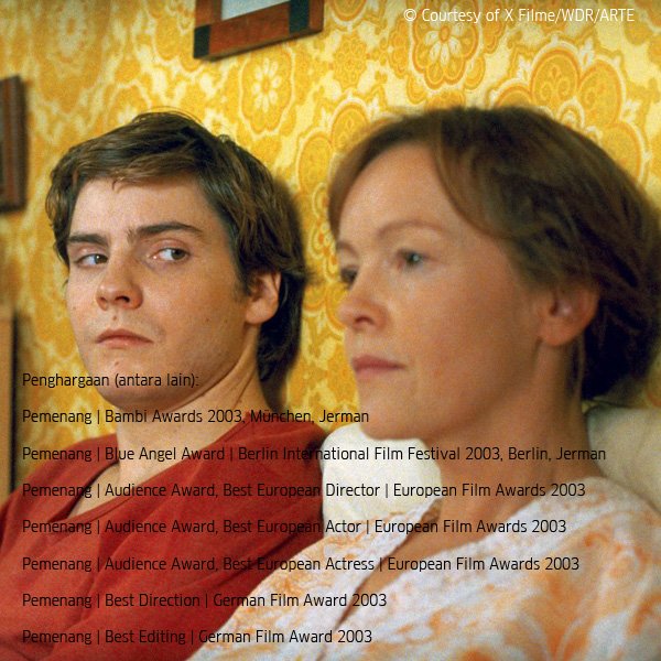 Salah satu film Jerman tersukses sepanjang sejarah: GOOD BYE, LENIN! 25 Juli, 19.00 WIB, GoetheHaus Jkt goo.gl/P2boU1 /dl