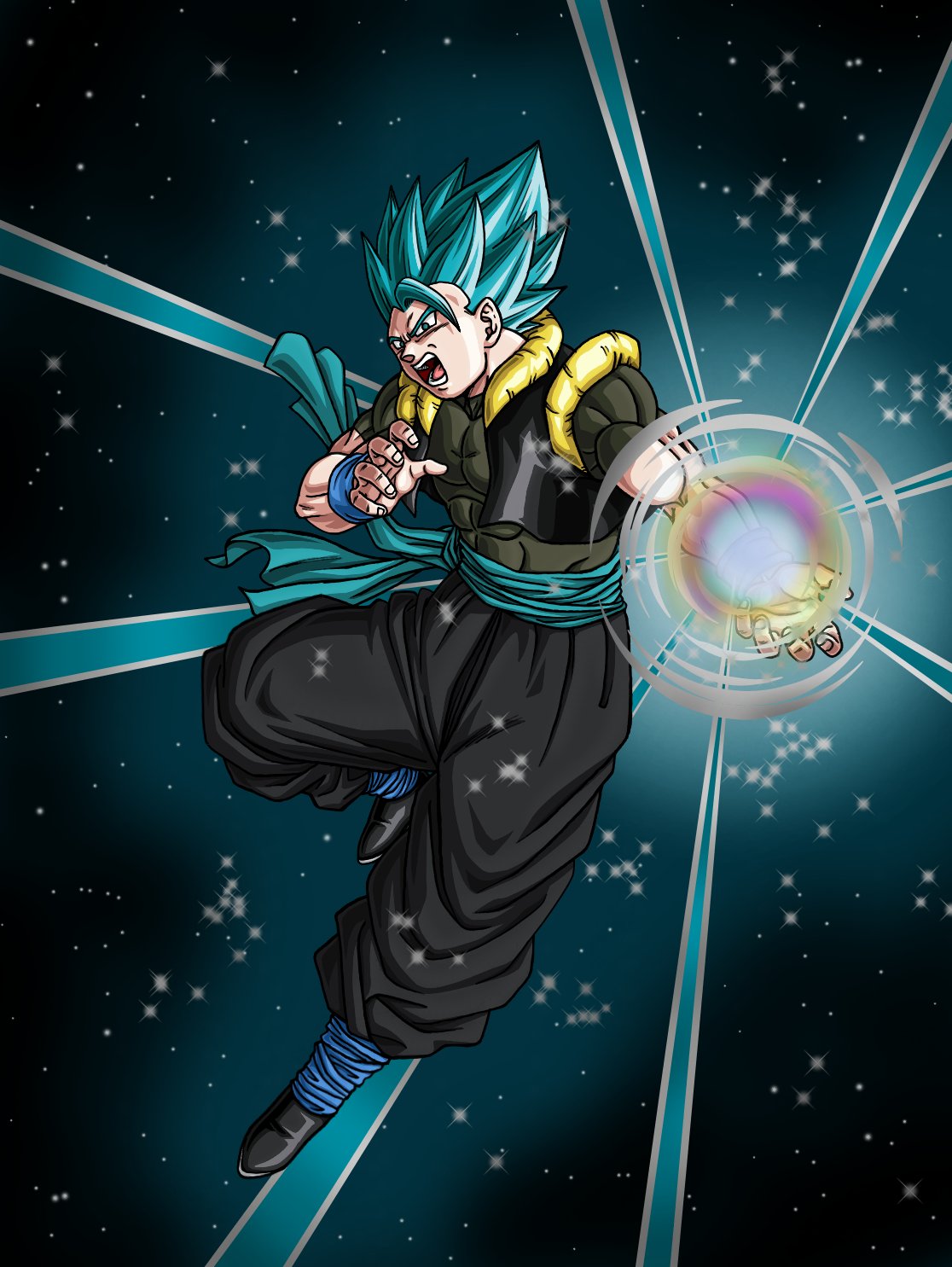 ドラゴンボールヒーローズ ベジットゼノ&ゴジータゼノ (どちらも