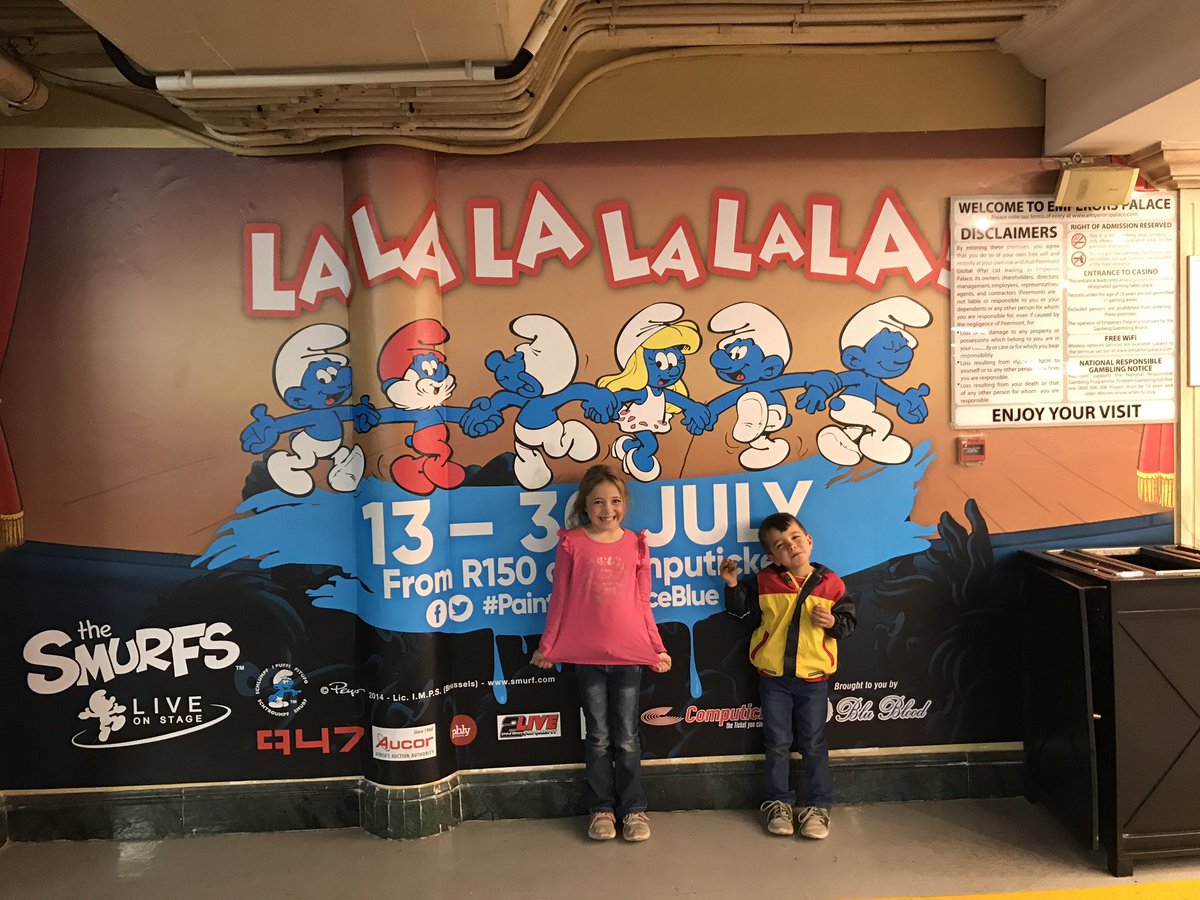 Huge excitement. Thanks <a href="/EmperorsPalace/">Emperors Palace</a>