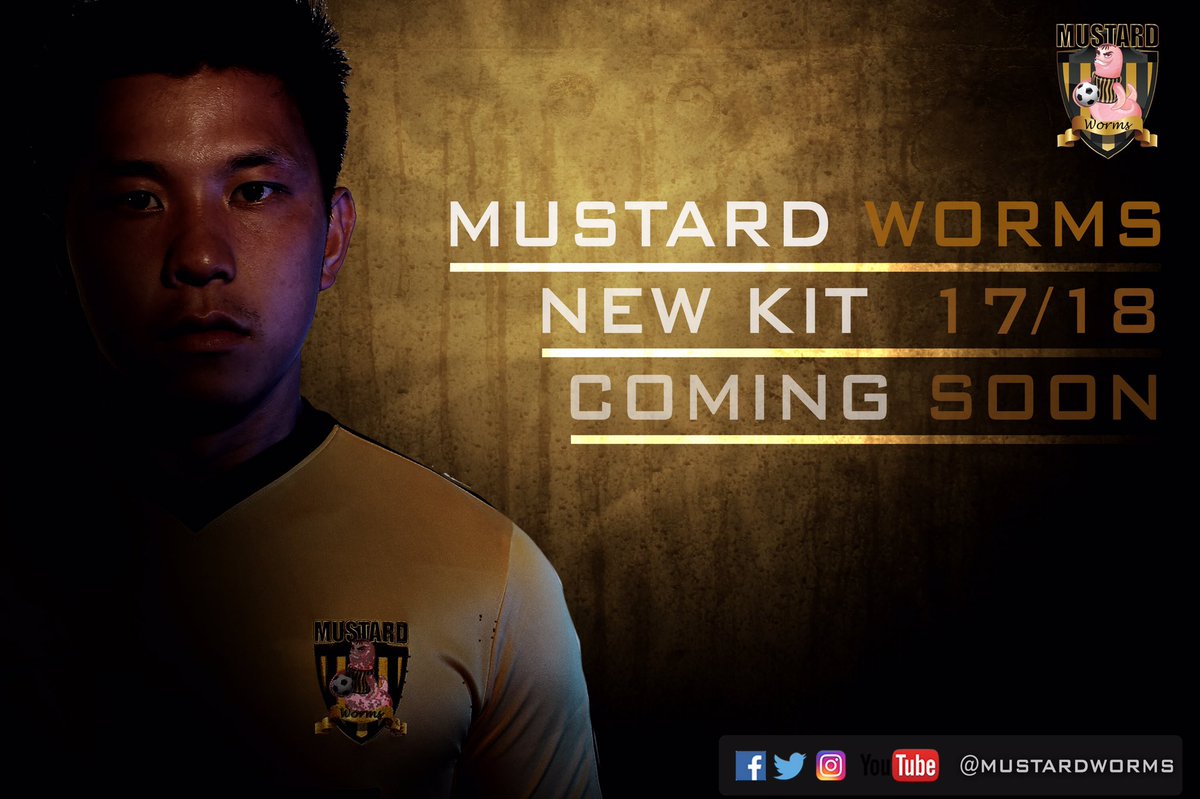 FCWormWood's tweet image. COMING SOON! The new @Nike @MustardWorms home kit! Sponsored by The Noak Bridge #MW