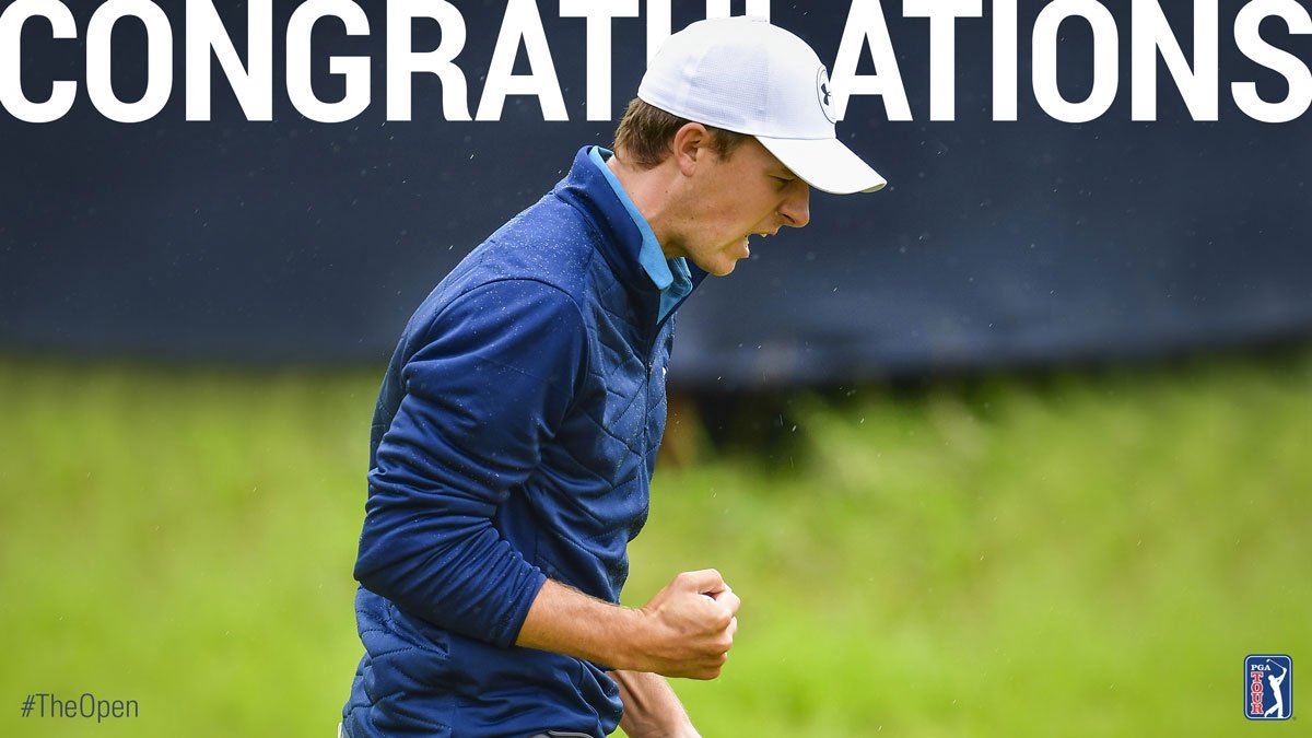 PGA TOUR (@pgatour) on Twitter photo ✔️ Champion Golfer of the Year
✔️ Three-time major champion
✔️ #FedExCup leader
✔️ Still 23 years old
<a href="/JordanSpieth/">Jordan Spieth</a> has won #TheOpen ✔️ Champion Golfer of the Year
✔️ Three-time major champion
✔️ #FedExCup leader
✔️ Still 23 years old
<a href="/JordanSpieth/">Jordan Spieth</a> has won #TheOpen