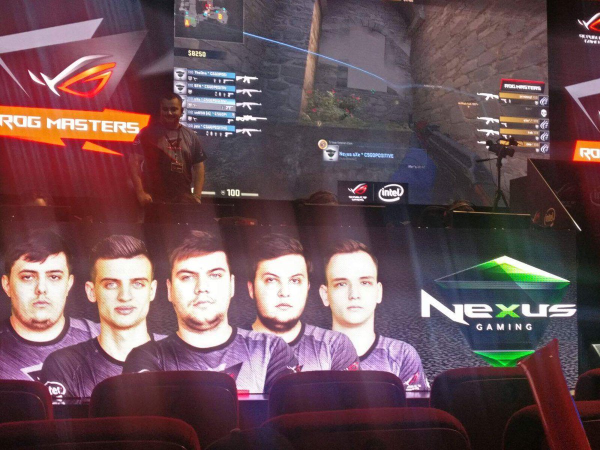 XELLOWcs's tweet photo. We won today @ASUS_ROG Masters Romanian Qualifier against Aryo Gaming. GG! #CSGOPositive https://t.co/LWk1fuMh8o