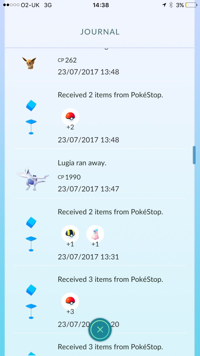 kentishOVO's tweet photo. @PokemonGoApp 🙄🙄 https://t.co/CwNw2gU9pt