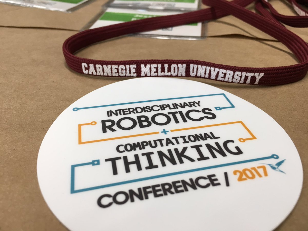cmucreatelab's tweet photo. Welcome to our friends and colleagues from GEMS-Dubai for our #gemsCREATE #computationalthinking #interdisciplinaryrobotics conference https://t.co/JOBRKpHZiF