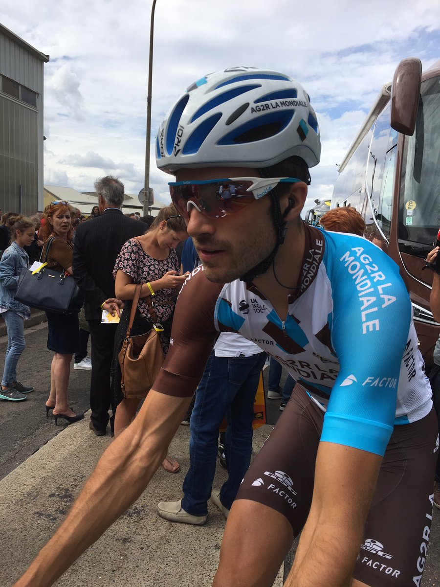 Le Tour de France 2017. Bilan du luxembourgeois Ben Gaustauer (AG2R), équipier de Romain Bardet, ce soir sur RTL Télé Lëtzebuerg.
