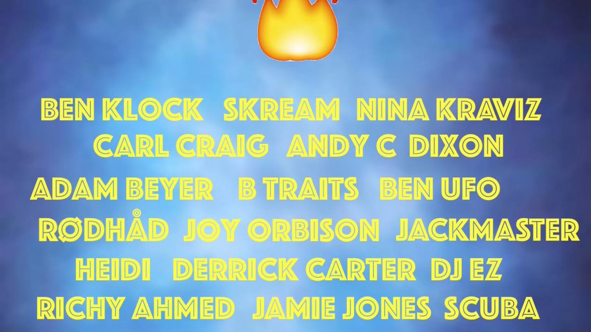 UKThump's tweet photo. Why is every single UK dance festival line-up exactly the same?https://t.co/xfC9fajxS6 https://t.co/qgKjMqyIlY