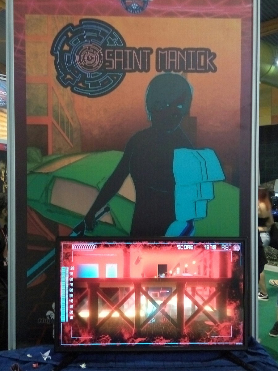 An awesome weekend showing <a href="/SaintManickGame/">SaintManickGame</a> at <a href="/Gamepolis_org/">Gamepolis</a> #malaga #indiedev #indiegame