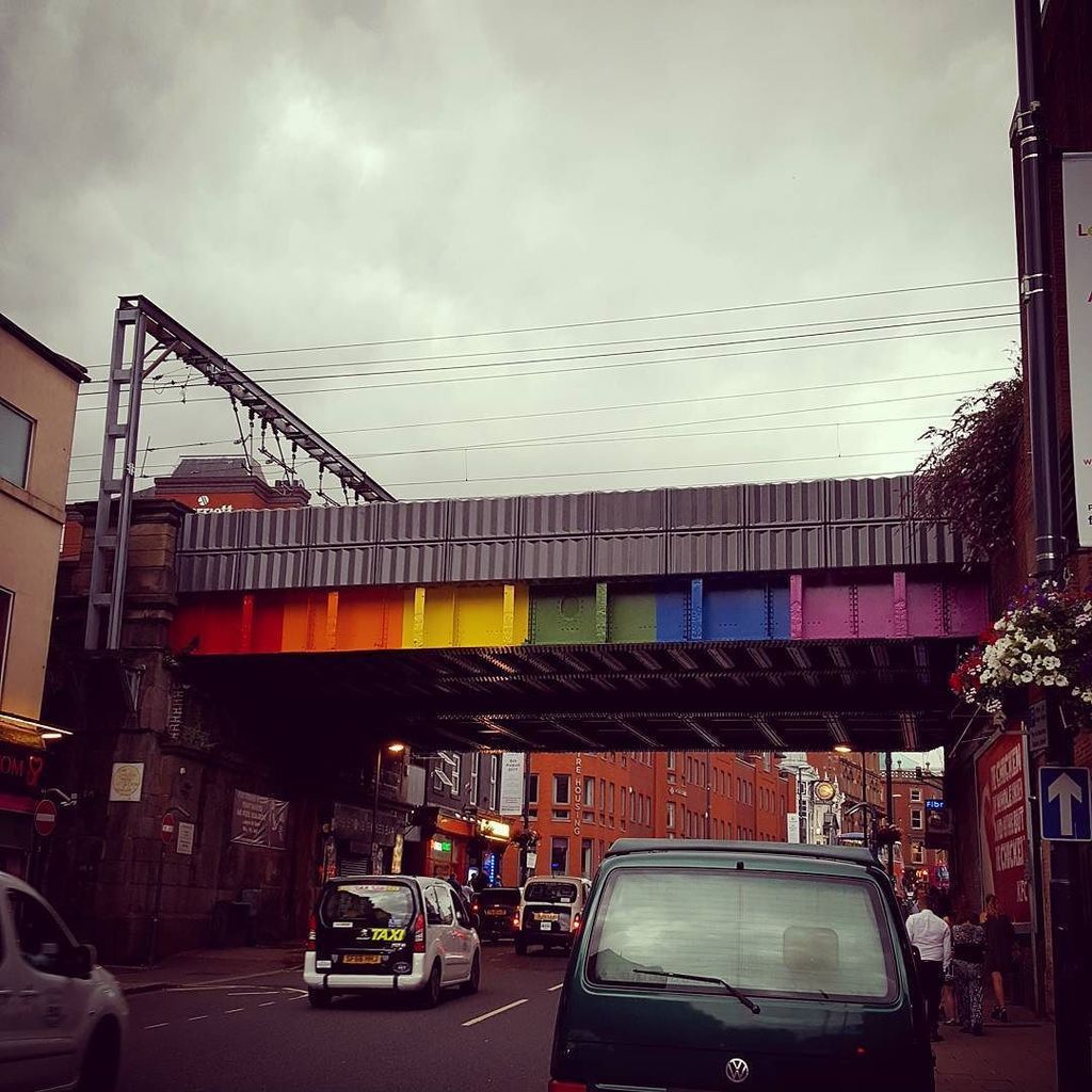 rainbow bridge spotted in leeds. ift.tt/2uNTnrO