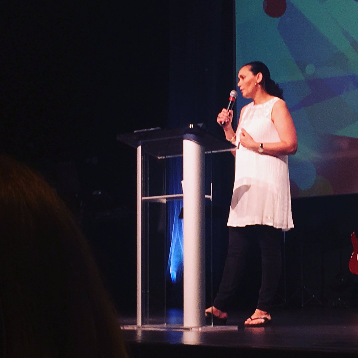 AirdrieVictory's tweet image. &quot;Our ordain purpose of God is like a finger print! We might even call it a purpose-print.&quot; Sr. Pastor Amanda Tryon. #vcmadetofit #BeASource