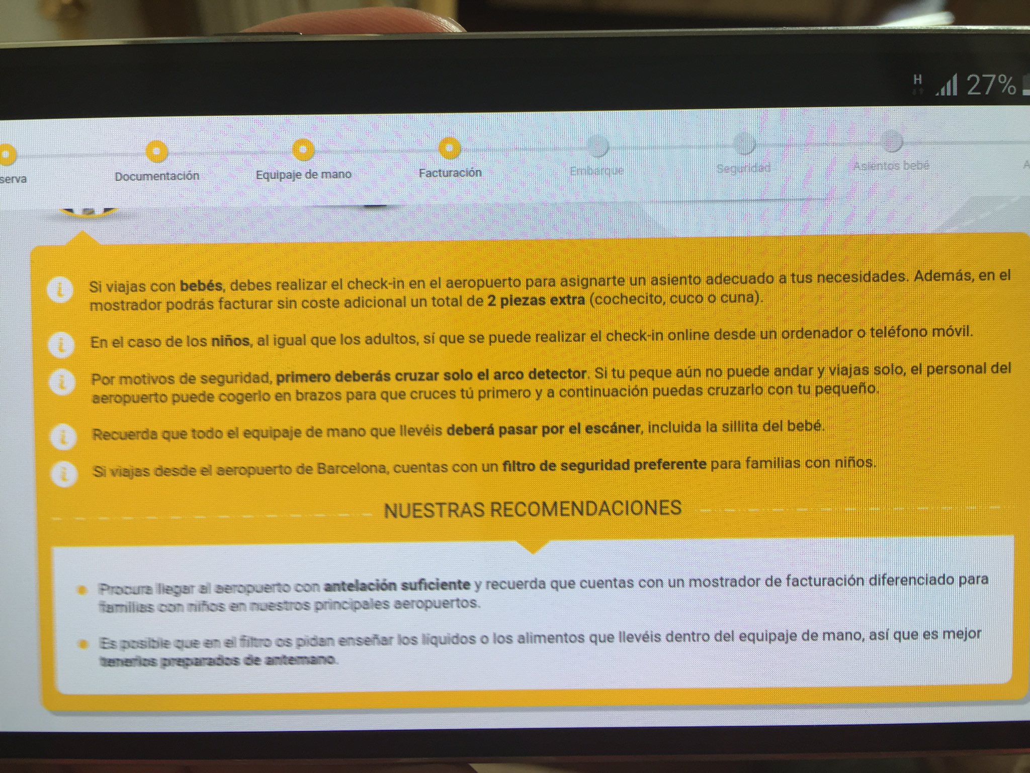 Vueling Airlines on Twitter: "@Noteskick Correcto, así es. Si ya habéis realizado el check-in online y no vais facturar más equipaje, podéis dirigiros directamente control de seguridad y de ahí