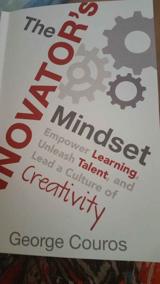 OrganicLeaderVB's tweet photo. #VBHasJoy🌻#JoyfulLeaders My #SaturdayJoy? Re-reading book for our #VBAmazing Conference! I ❤️Ch.4- key to #creative,#joyful school cultures! https://t.co/jOBbC8KMr0