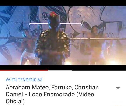 Mayo543's tweet photo. @AbrahamMateo @AbrahamMateoCol #LocoEnamorado es #6 en Tendencias @YouTube con más de 3 Millones de reproducciones 😍😍🎉 https://t.co/Q96uZ4U8kR
