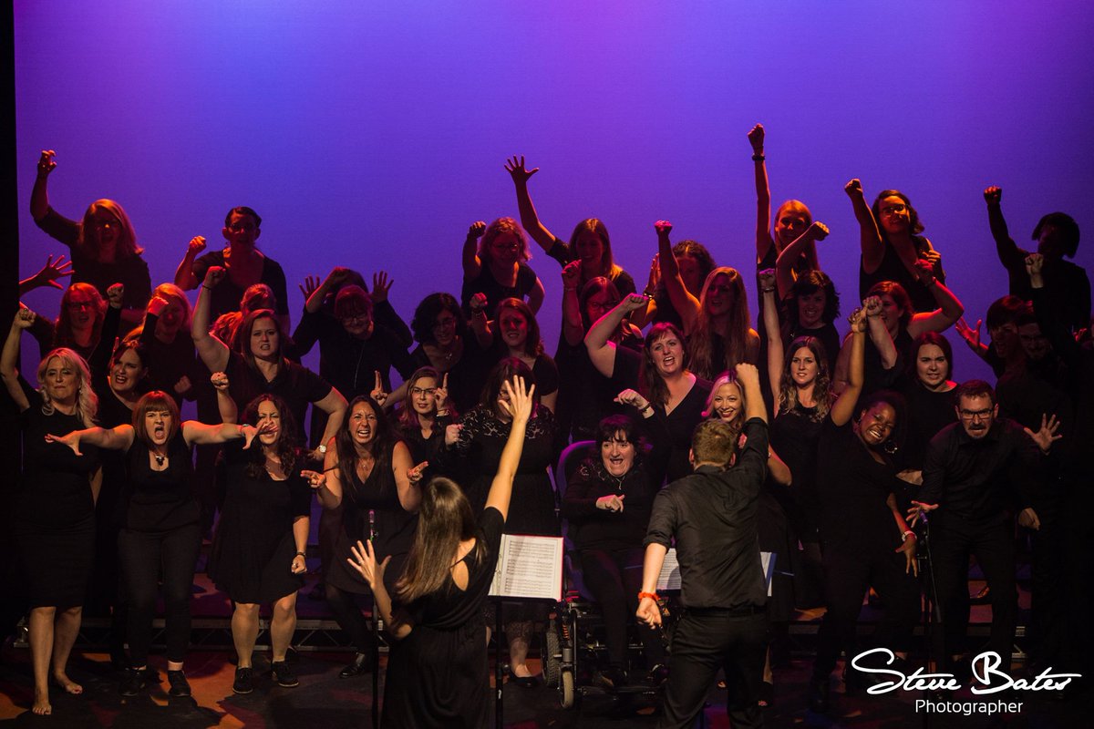 kerrien_270811's tweet photo. A couple of @SteveBatesPhoto's wonderful shots from our @bshowchoir gig yesterday! 😄 https://t.co/KkF5HvAzxe