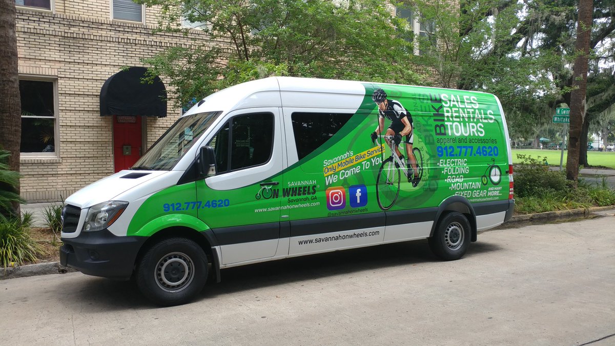 We R Savannah's first &amp; only mobile bike repair.We can come fix UR bike on site or pick up &amp; return to you. #SavannahBiking#MobileBikeRepair