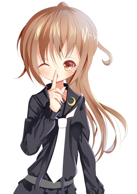 しーってやってる文月ちゃん～ 