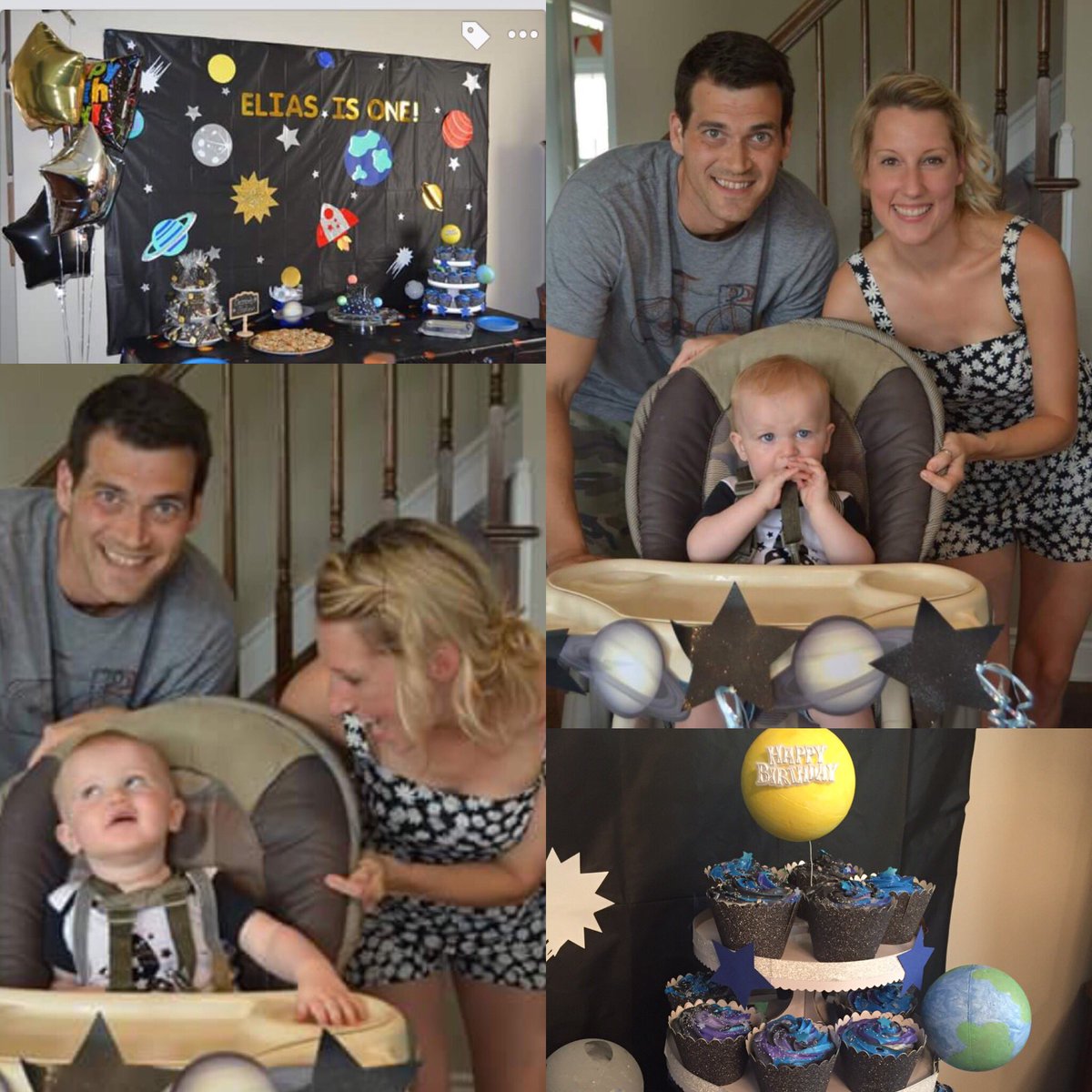 HeatherFisher88's tweet photo. How do you organize a space party ? .... you PLANET #spaceparty #lil'astronaut #craftymom #thisyearwasablast! https://t.co/EHH455f4OI