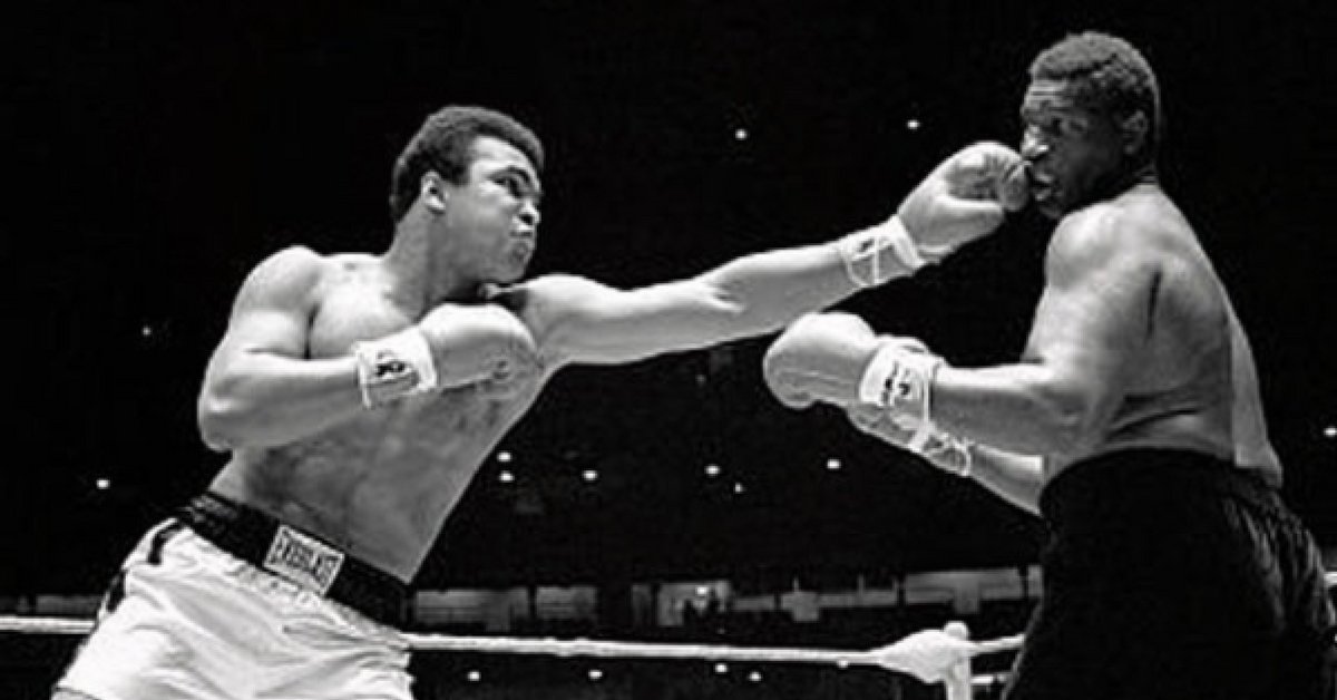 AliTheBook's tweet photo. People call #MuhammadAli "The World's Greatest," but is he really? Episode 9 on #ChasingAliPodcast tomorrow has the scoop on Ali's career. https://t.co/MP3ZVtZjnj