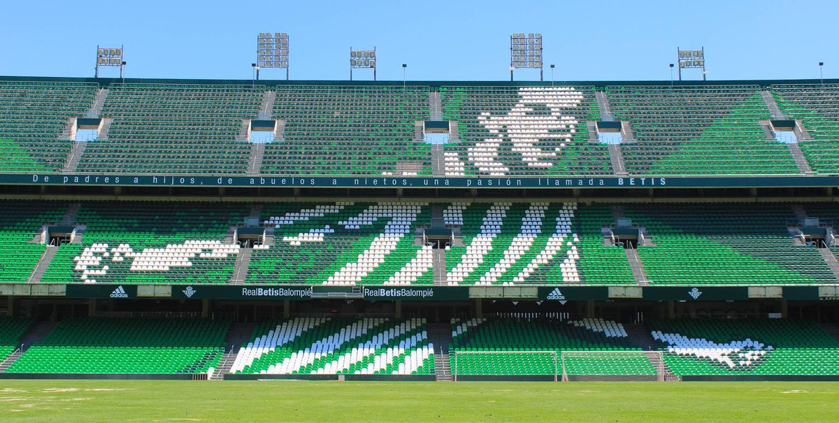 StadiumDB's tweet photo. After just 9 months of works @RealBetis have the 3rd largest stadium in Spain. At least until @Metropolitano opens. https://t.co/WGp8BjyTlb https://t.co/ApI0q5BRb0