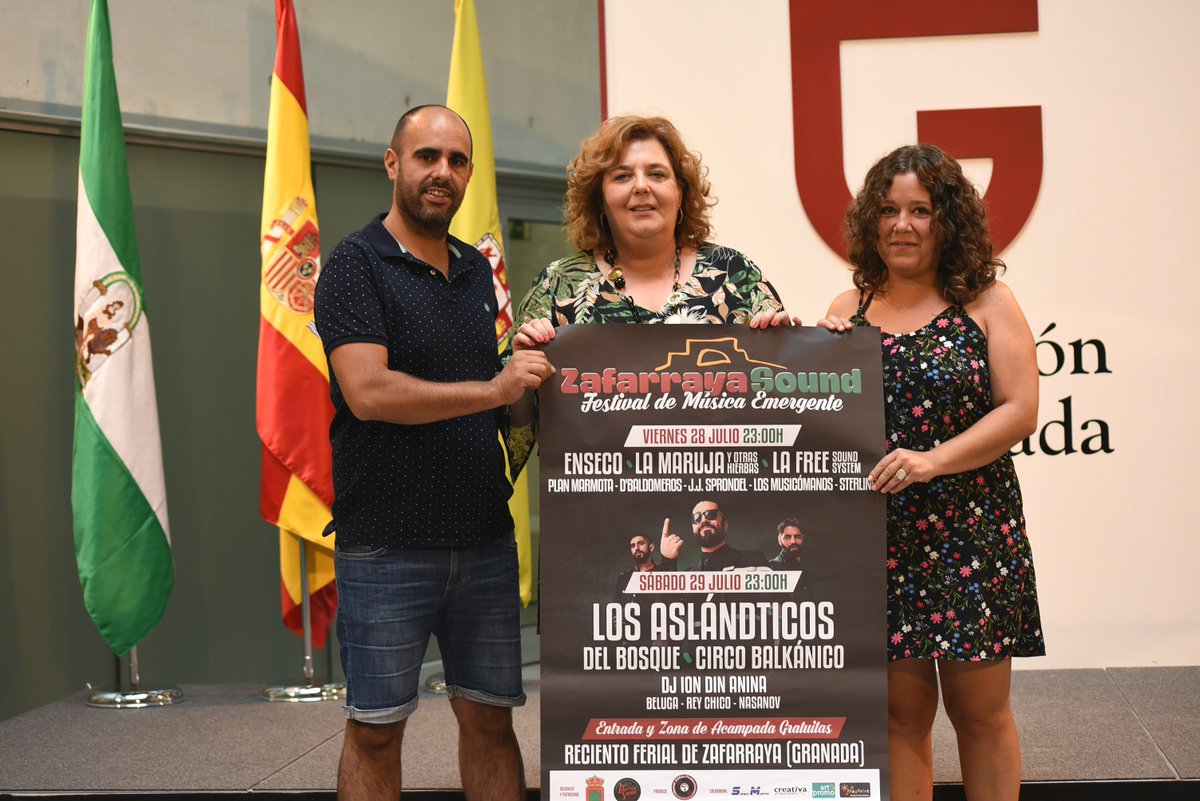 dipgra's tweet photo. 📢📢Los Aslándticos coronan el cartel de la II Edición del Zafarraya Sound 2017 ¡El 28 y 29 de julio! 👉👉 https://t.co/BEpEkihydq https://t.co/WNbZ4TaWAY