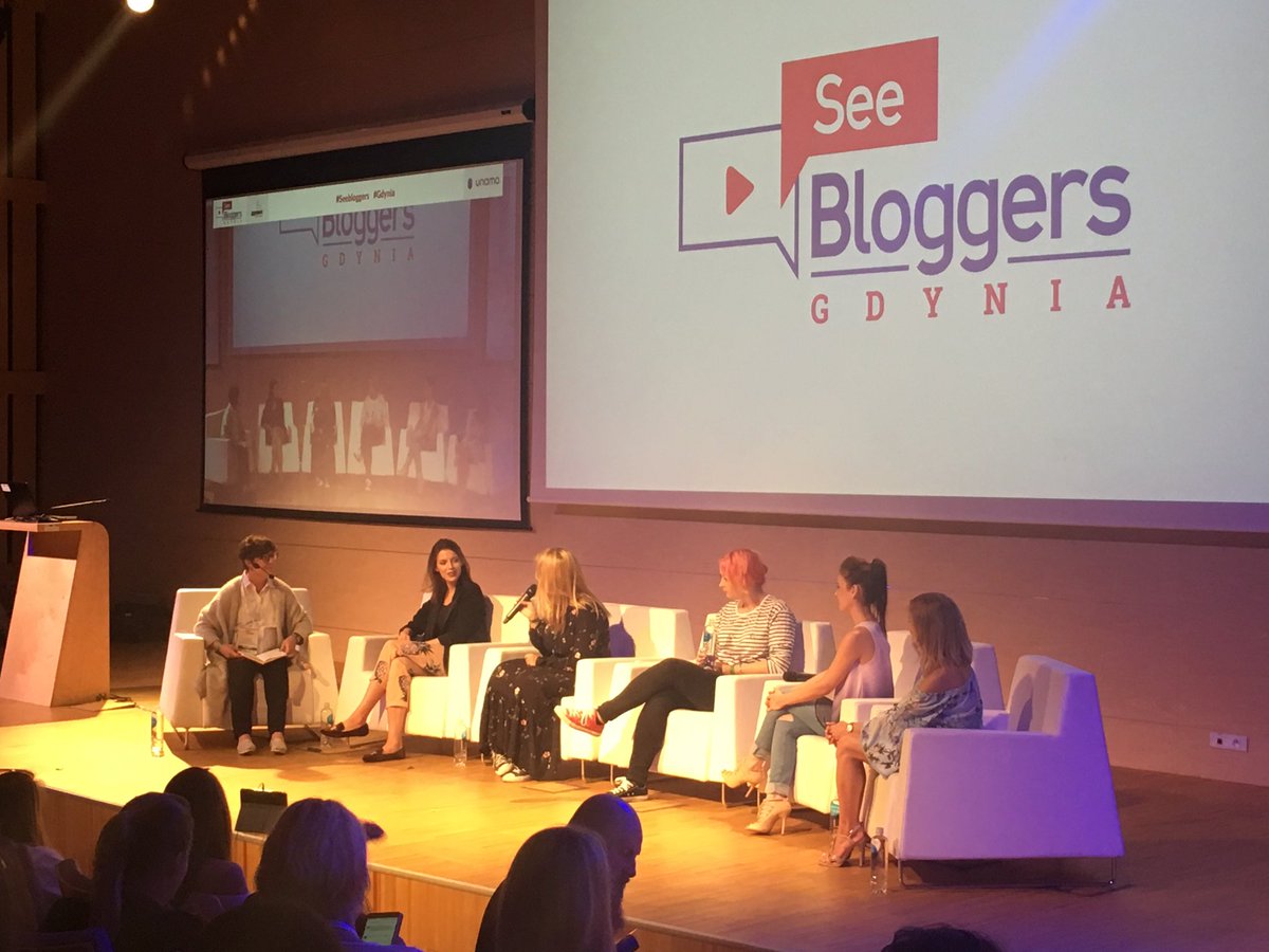 Panel podczas <a href="/SeeBloggers/">See Bloggers Łódź</a> "Kobiety na YouTube" #seebloggers #youtube #gdynia #kobiety #video