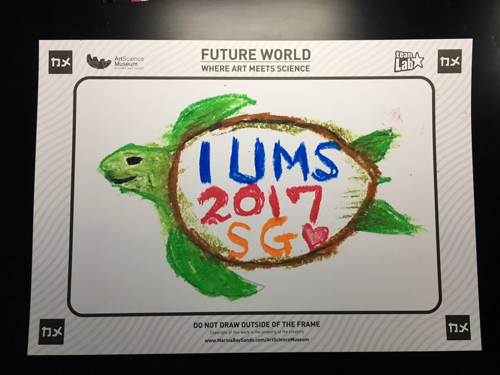 tsho's tweet photo. @IUMS2017 Thanks for the great team of IUMS2017 https://t.co/01AtFr0Ipm