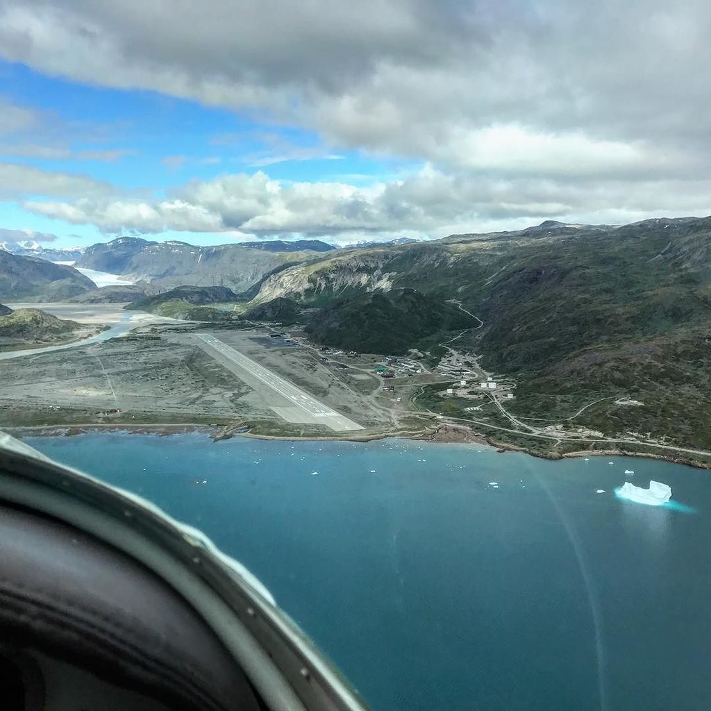 borya's tweet photo. South Greenland: Narsarsuaq, an iceberg and a glacier. Taken on a #transatlantic #ferry of a #Lake270 #Renegade N8… https://t.co/6WYFSCubEG https://t.co/xHkE5po3IY