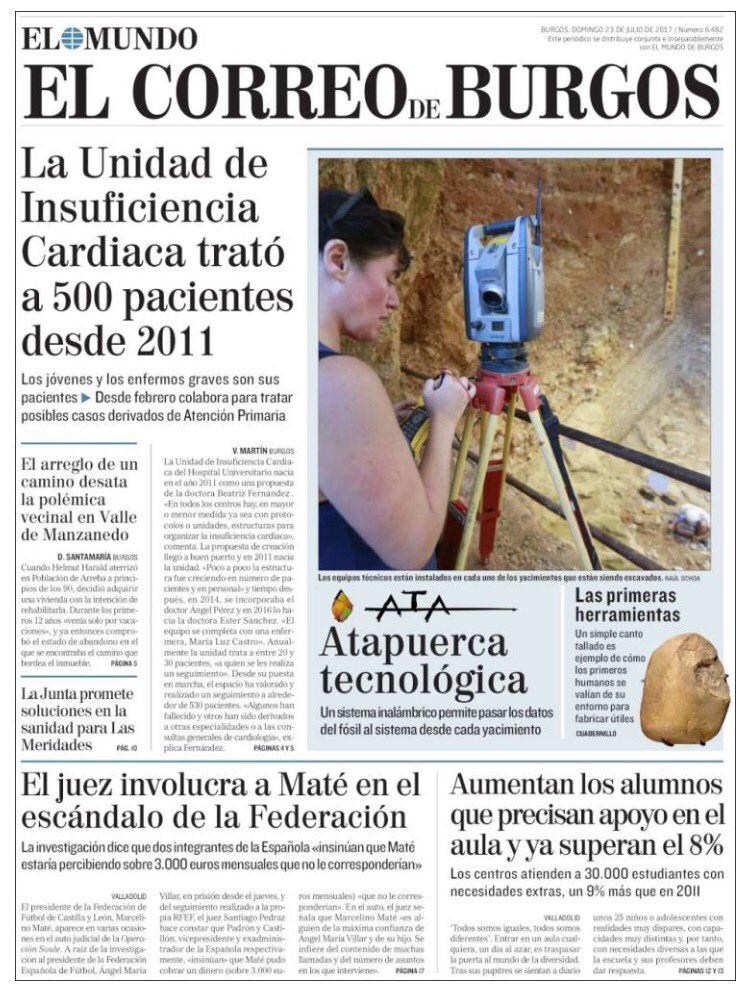 esRadio_CyL's tweet photo. 🗞️Las #portadas de los diarios @edigrup en #CastillayLeón. No te pierdas @DiarioCyLMundo, @diariodeleon, @diariodesoria y @correodeburgos. https://t.co/7JyMQm4eac
